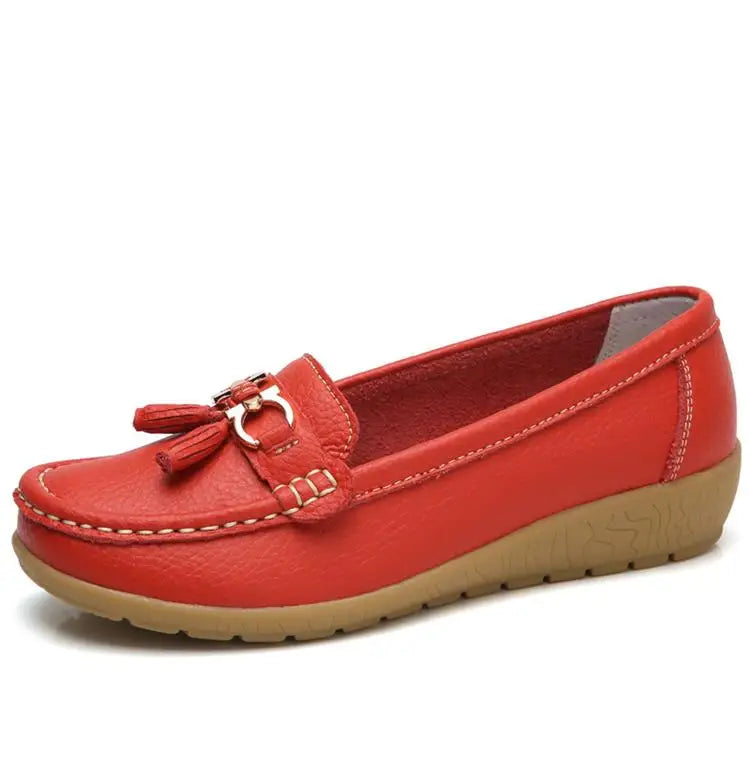 Mulheres Flats Moda Casual Mulheres Sapato Mocassins Sapatos Mulher